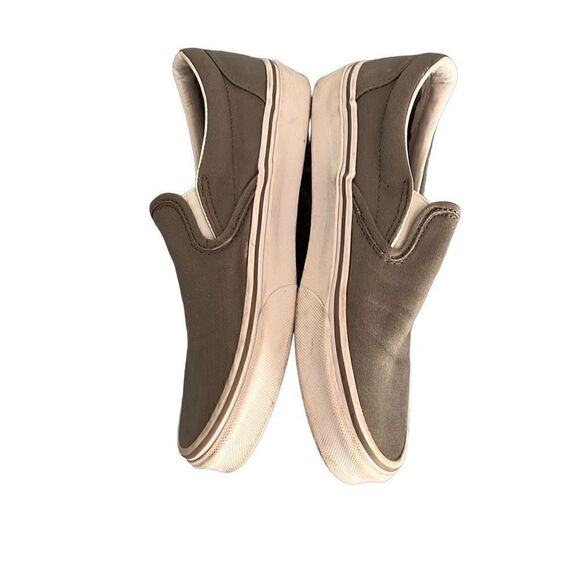Vans slip ons. Grey. Mens 5.5 womens 7.0 main image 5